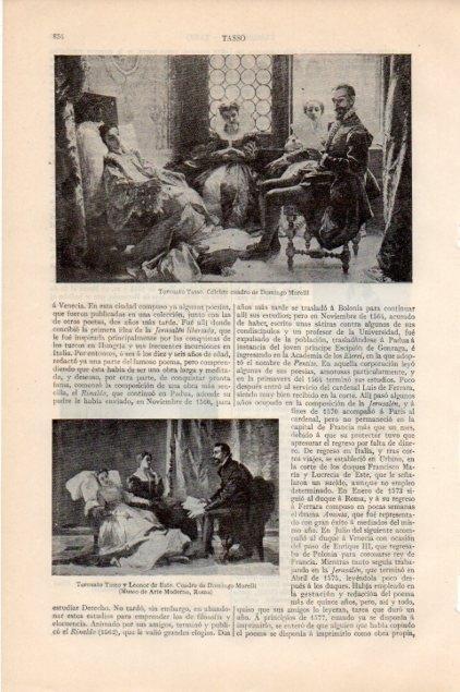 LAMINA V13235: Torcuato Tasso, por Morelli