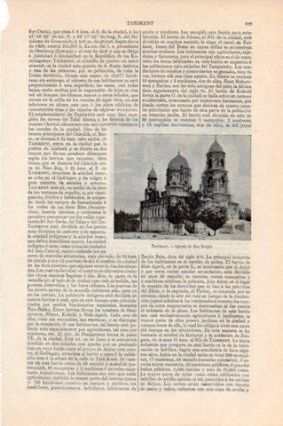 LAMINA V13231: Iglesia de San Sergio en Tashkent