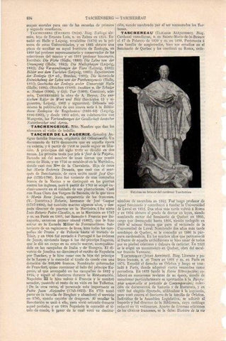 LAMINA V13228: Estatua del Cardenal Taschereau