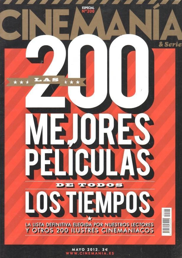 Revista Cine: Cinemania ESPECIAL numero 200