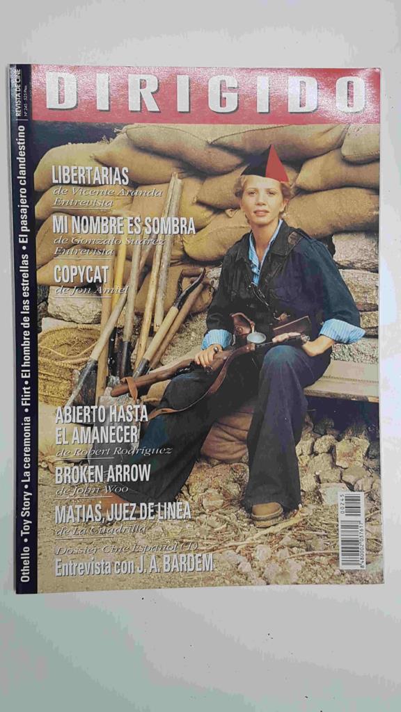 Revista Cine: Dirigido por num 245, abril 1996. Portada: Libertarias