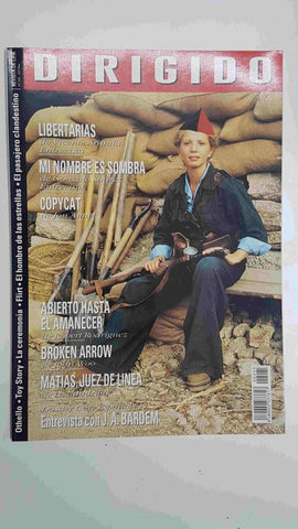 Revista Cine: Dirigido por num 245, abril 1996. Portada: Libertarias
