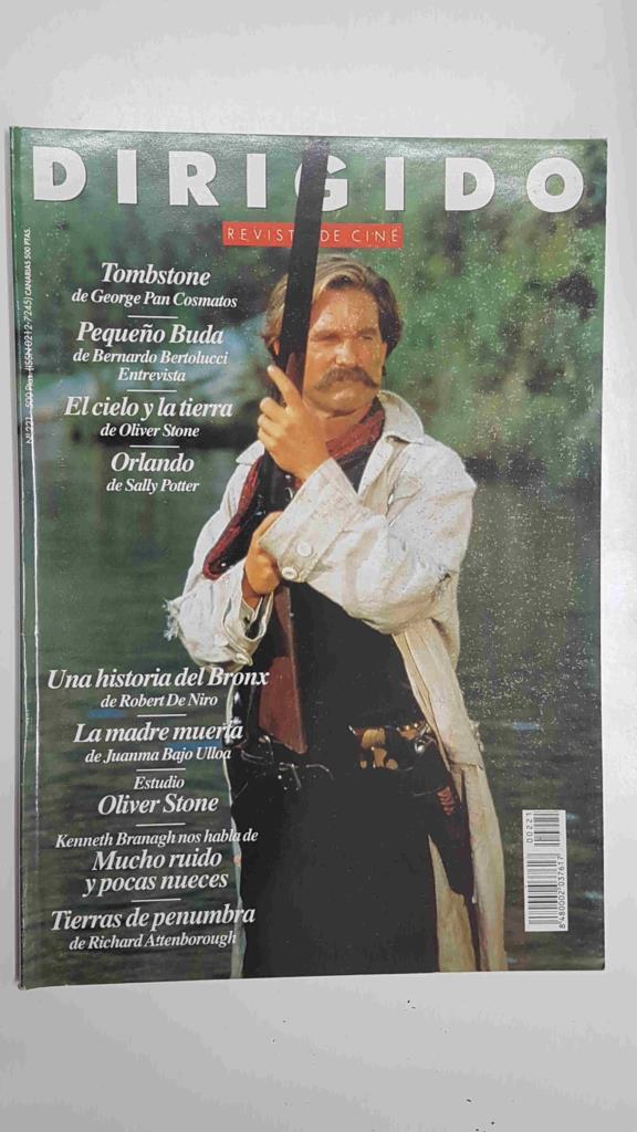 Revista Cine: Dirigido por numero 221, febrero 1994. Portada: Tombstone