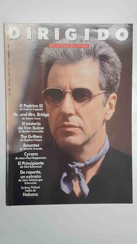 Revista Cine: Dirigido por num 188, febrero 1991. Portada: Al Pacino en El Padrino III