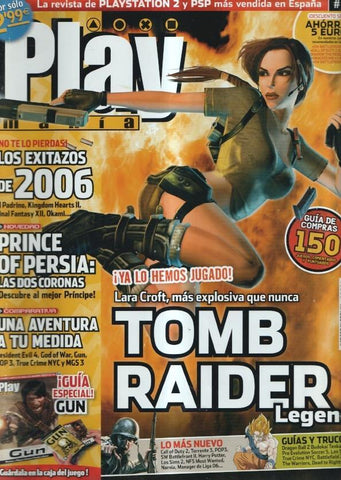 Play2 Mania: num 84 - Guia GUN, reportajes: Tomb Rider Legend