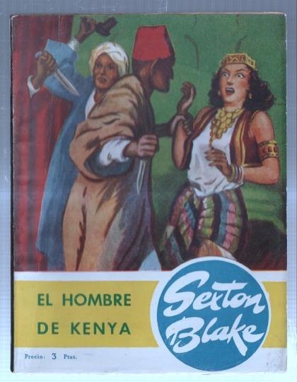 Sexton Blake numero 14; El hombre de Kenya