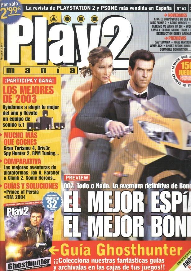 Play2 Mania: num 61 - Guia Ghosthunter, reportajes: 007 Todo o nada