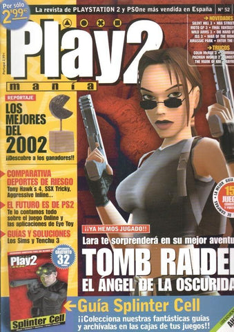 Play2 Mania: num 52 - Guia Tomb Raider El angel de la oscuridad, reportajes: Splinter Cell