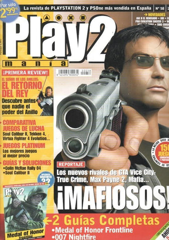 Play2 Mania: num 58 - Guia Medal of honor frontline, reportajes: True crime
