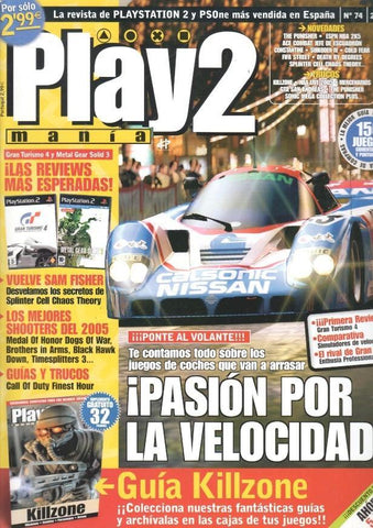 Play2 Mania: num 74 - Guia Killzone, reportajes: Gran turismo 4