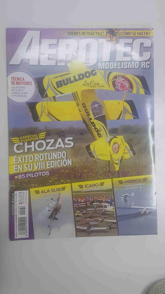 Revista Aerotec modelismo RC: año XXI num 266, 31 julio 2016 - Especial eventos, Chozas exito rotundo en su VIII edicion