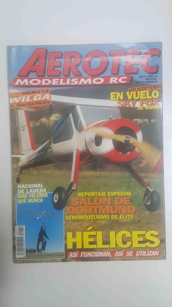 Revista Aerotec modelismo RC: año II num 12, mayo 1995 - Wilga el tractor polaco, escala 1:4