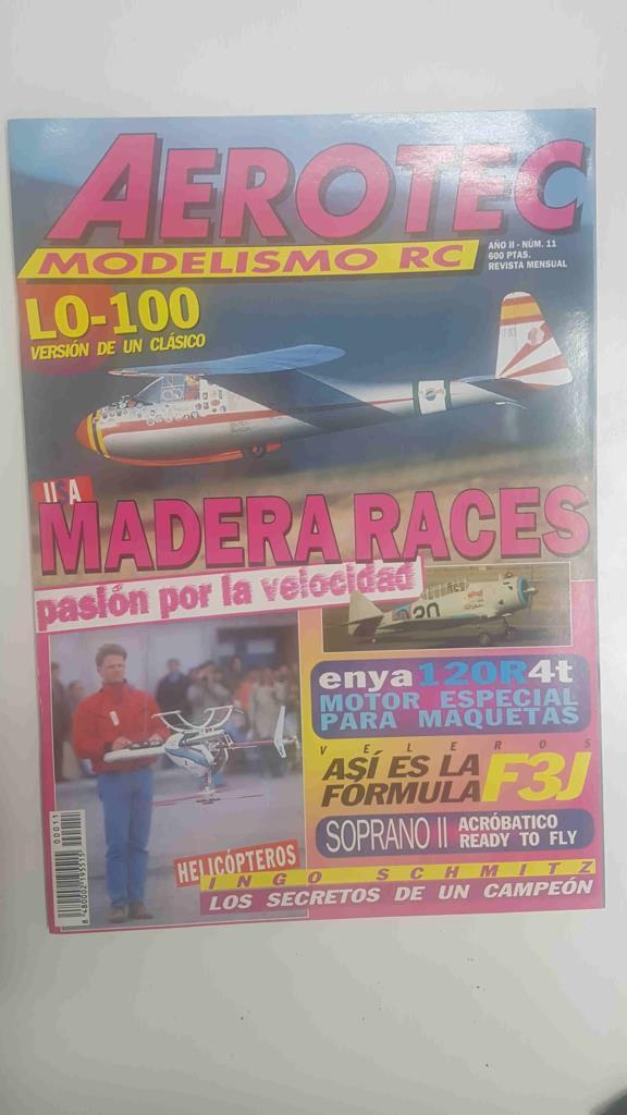 Revista Aerotec modelismo RC: año II num 11, abril 1995 - L0-100 version de un clasico