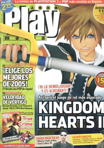 Play2 Mania: num 85 - Guia True Crime New York City, reportajes: Kingdom Hearts 2