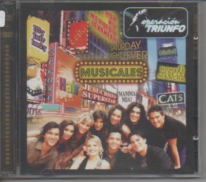 CD E00155: Cd y DVD Música. Operación Triunfo. Musicales