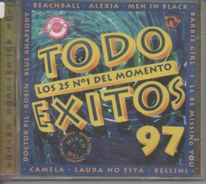 CD E00152: Cd Música. Todo Exitos 97. Los 25 nº 1 del Momento 2 CD'S