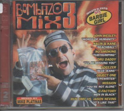 CD E00149: Cd Música. Bombazo Mix 3
