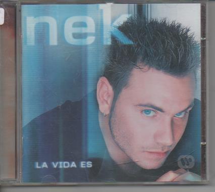CD E00179: Cd Música. Nek. La Vida Es