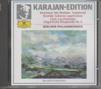CD E00120: Cd Música. Karajan-Edition. Smetana-Dvorâk-Liszt-