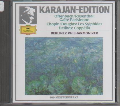 CD E00115: Cd Música. Karajan-Edition. Offenbach/Rosenthal. Chopin/Douglas