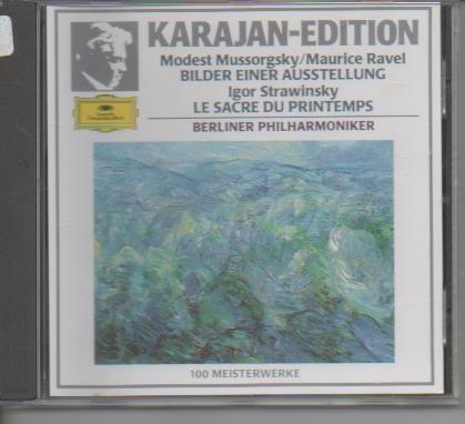 CD E00114: Cd Música. Karajan- Edition. Modest Mussorgsky/Maurice Ravel. Igor Strawinsky