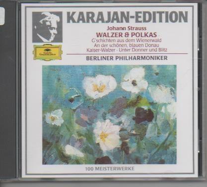 CD E00121: Cd Música. Karajan-Edition. Johann Straus