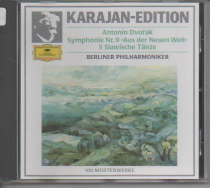CD E00106: Cd Música. Karajan-Edition. Antonín Dvorâk
