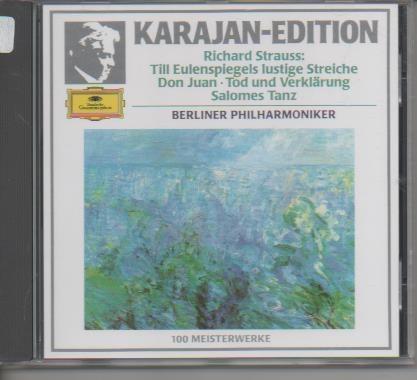 CD E00122: Cd Música. Karajan-Edition.  Richard Strauss. 
