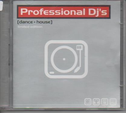 CD E00143: Cd Música. Professional Dj's. dance-house