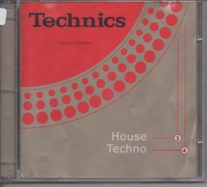 CD E00139: Cd Música. Technics. House Techno