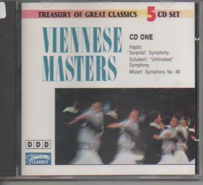 CD E00132: Cd Música. Vienese Masters. CD One