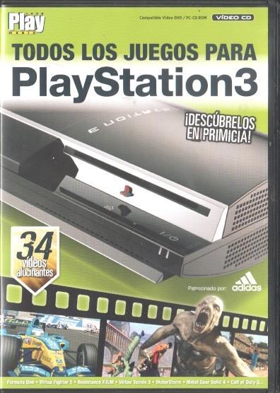 DVD: Todos los juegos para Playstation 3. 34 videos alucinantes