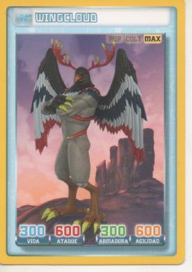 Cromo E002384: Trading Cards. Invizimals, Batalla de Cazadores  nº 204