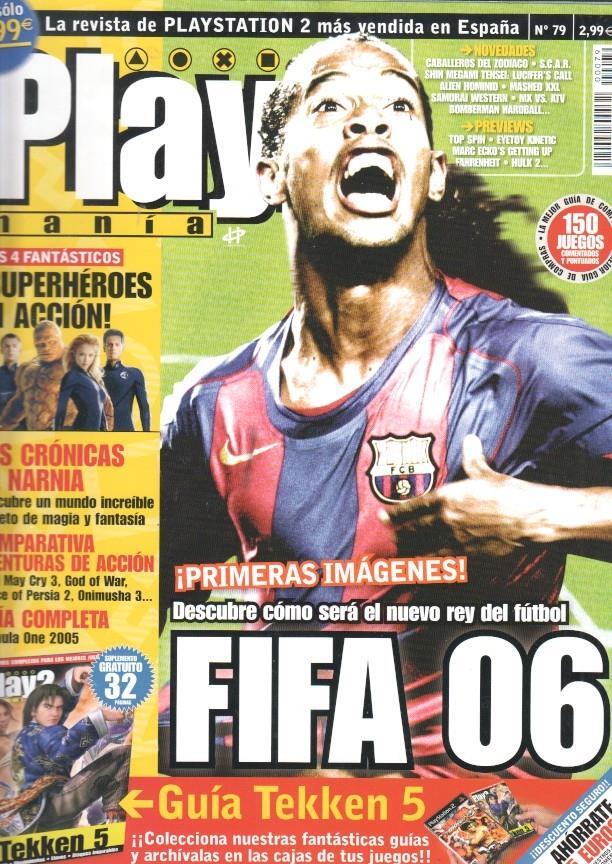 Play Mania: numero 79 - Incluye guia: Tekken 5, reportajes: FIFA 06