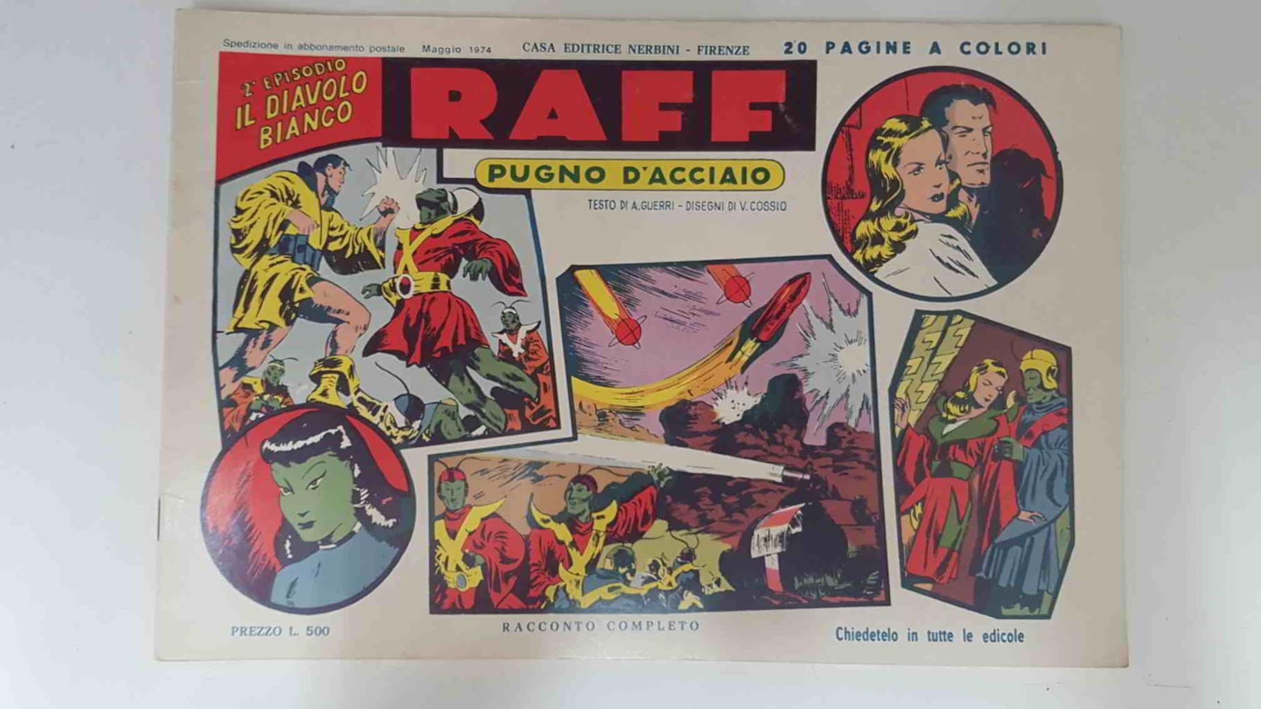 RAFF Pugno D'Acciaio numero 02: Il diavolo blanco