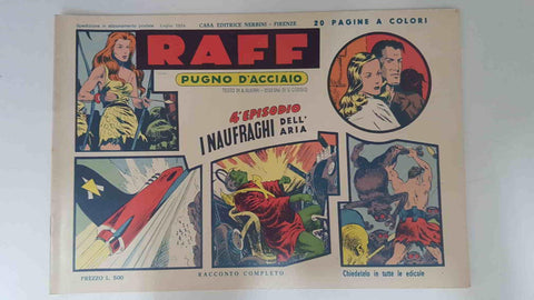 RAFF Pugno D'Acciaio numero 04: I naufraghi dell'aria
