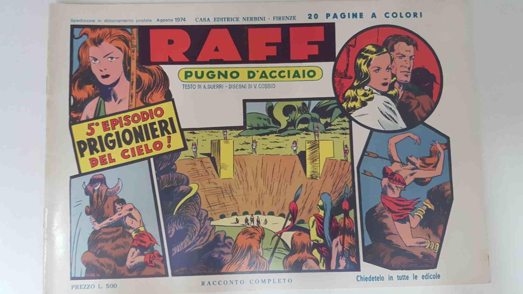 RAFF Pugno D'Acciaio numero 05: Prigionieri del cielo