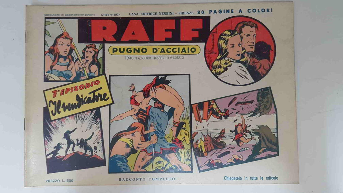 RAFF Pugno D'Acciaio numero 07: Il vendicatore