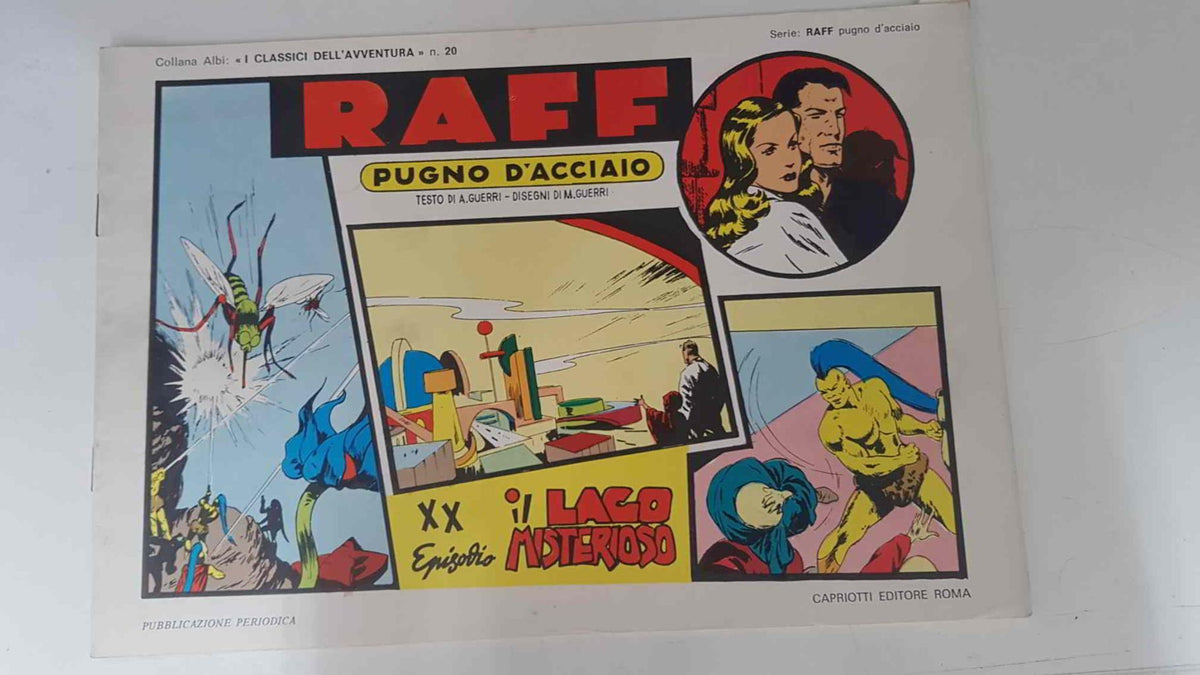 RAFF Pugno D'Acciaio numero 20: Il lago misterioso