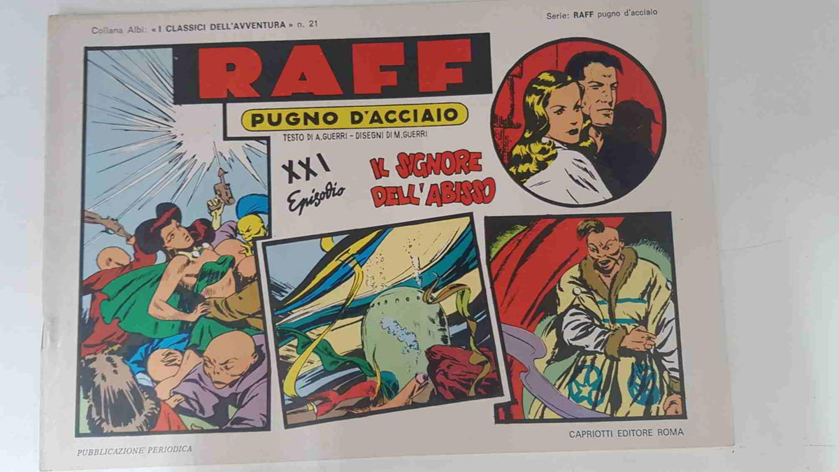 RAFF Pugno D'Acciaio numero 21: Il signore dell'abisso