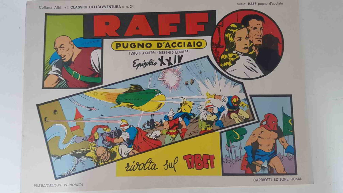 RAFF Pugno D'Acciaio numero 24: Rivolta sul Tibet