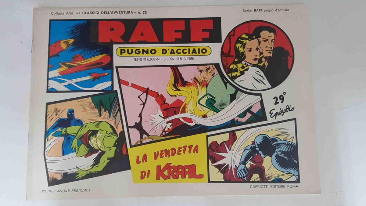 RAFF Pugno D'Acciaio numero 29: La vendetta di Kraal