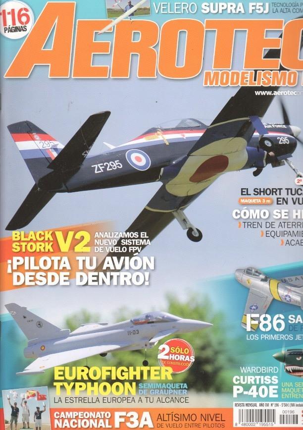 Revista Aerotec Modelismo Rc numero 196: Black Stork V2