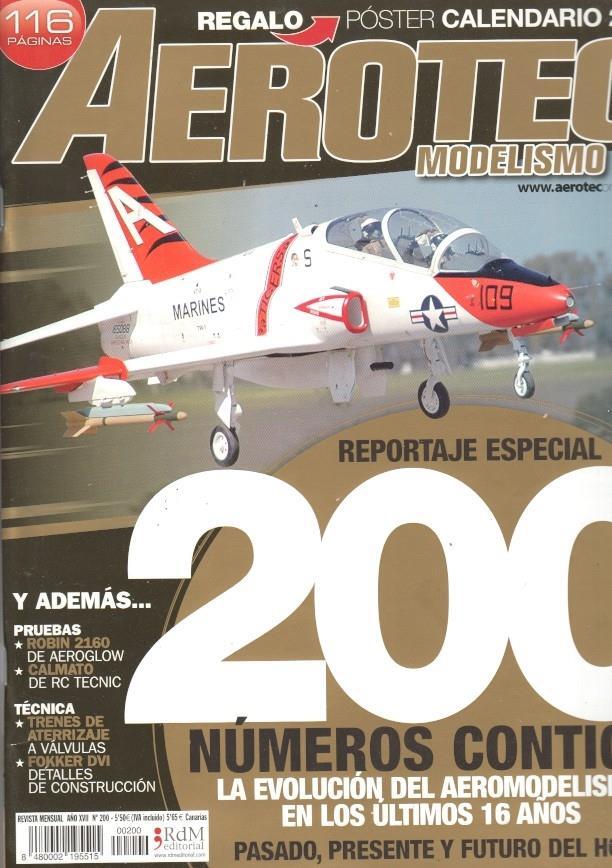Revista Aerotec Modelismo Rc numero 200: Robin 2160