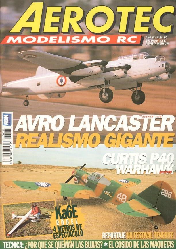 Revista Aerotec Modelismo Rc numero 062: AVRO Lancaster