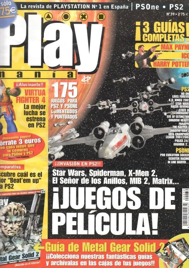 Play Mania: numero 39 - NO incluye guia, reportajes: Star Wars