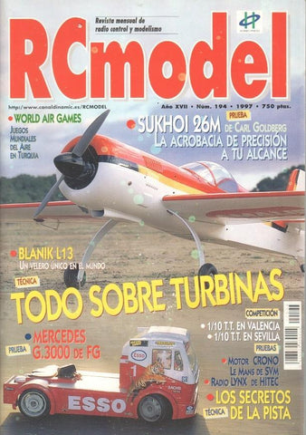 Revista RC Model numero 194: Juegos mundiales del aire de Turquia