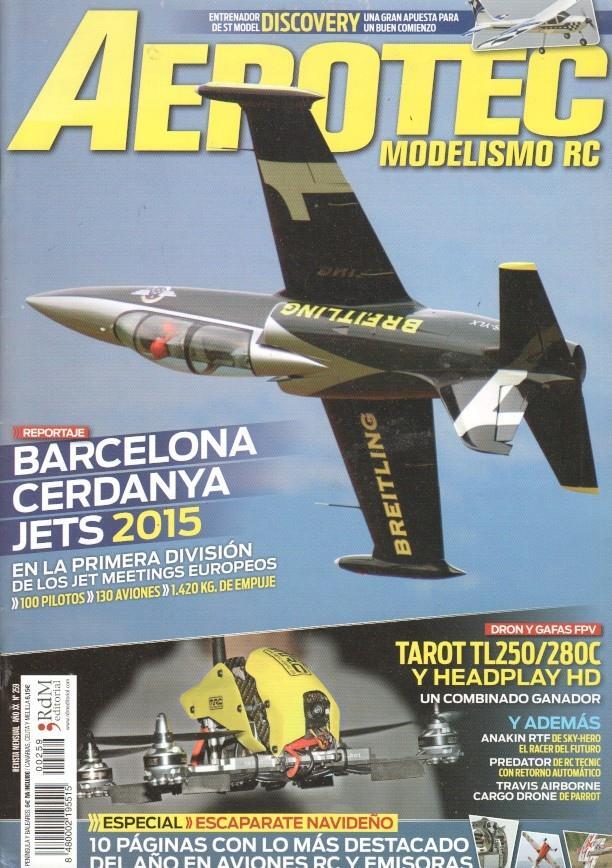Revista Aerotech numero 259: Barcelona Cerdanya Jets 2015