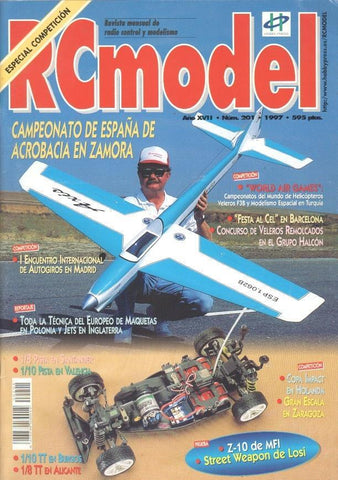 Revista RC Model numero 201: Campeonato de España de Acrobacia en Zamora 1997