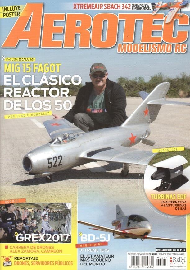Revista Aerotech numero 274: MIG 15 FAGOT